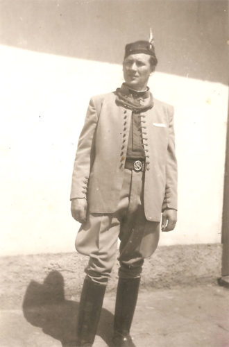 Foto: sokol Václav Horák, rok 1948
